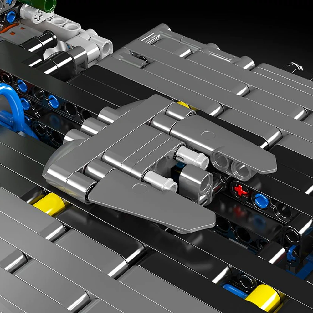 MouldKing 13202 No.K100 Aerodyne Tractor Truck Technic