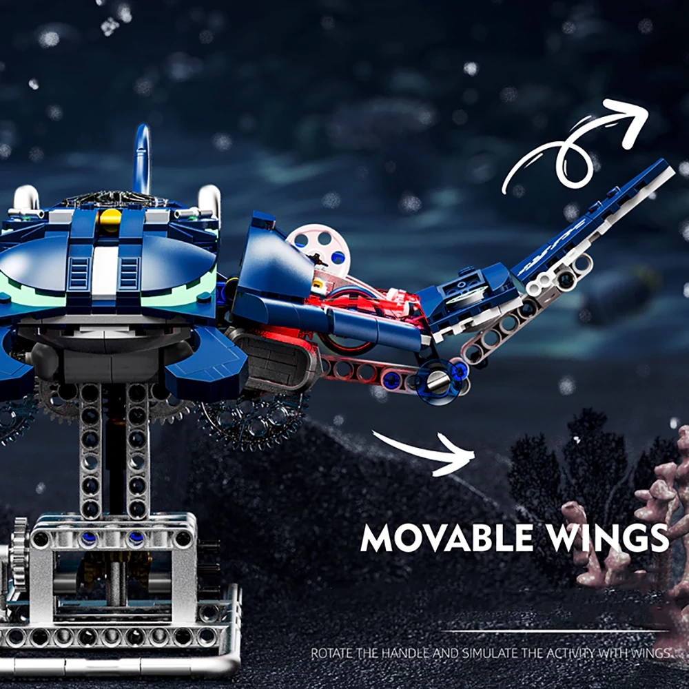 MJI 13057 Semi Mechanical Mobulidae Creator Expert