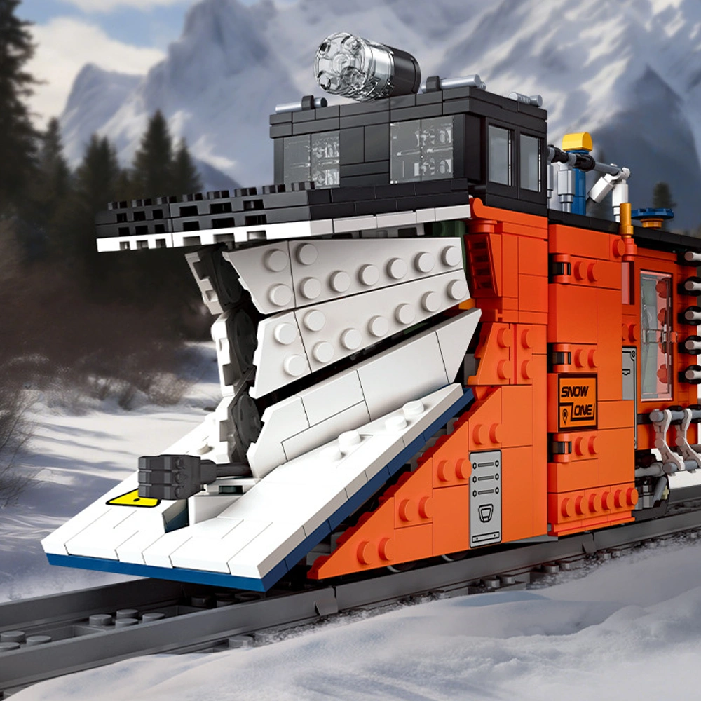 JIESTAR 59095 SNOW SHOVEL TRAIN Technic