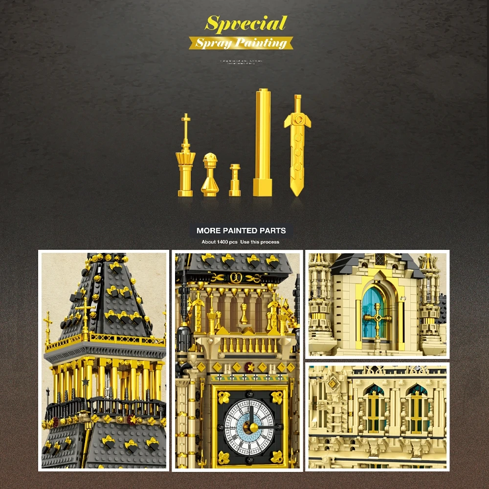 Reobrix 55012 THE CLOCK TOWER Modular Buildings