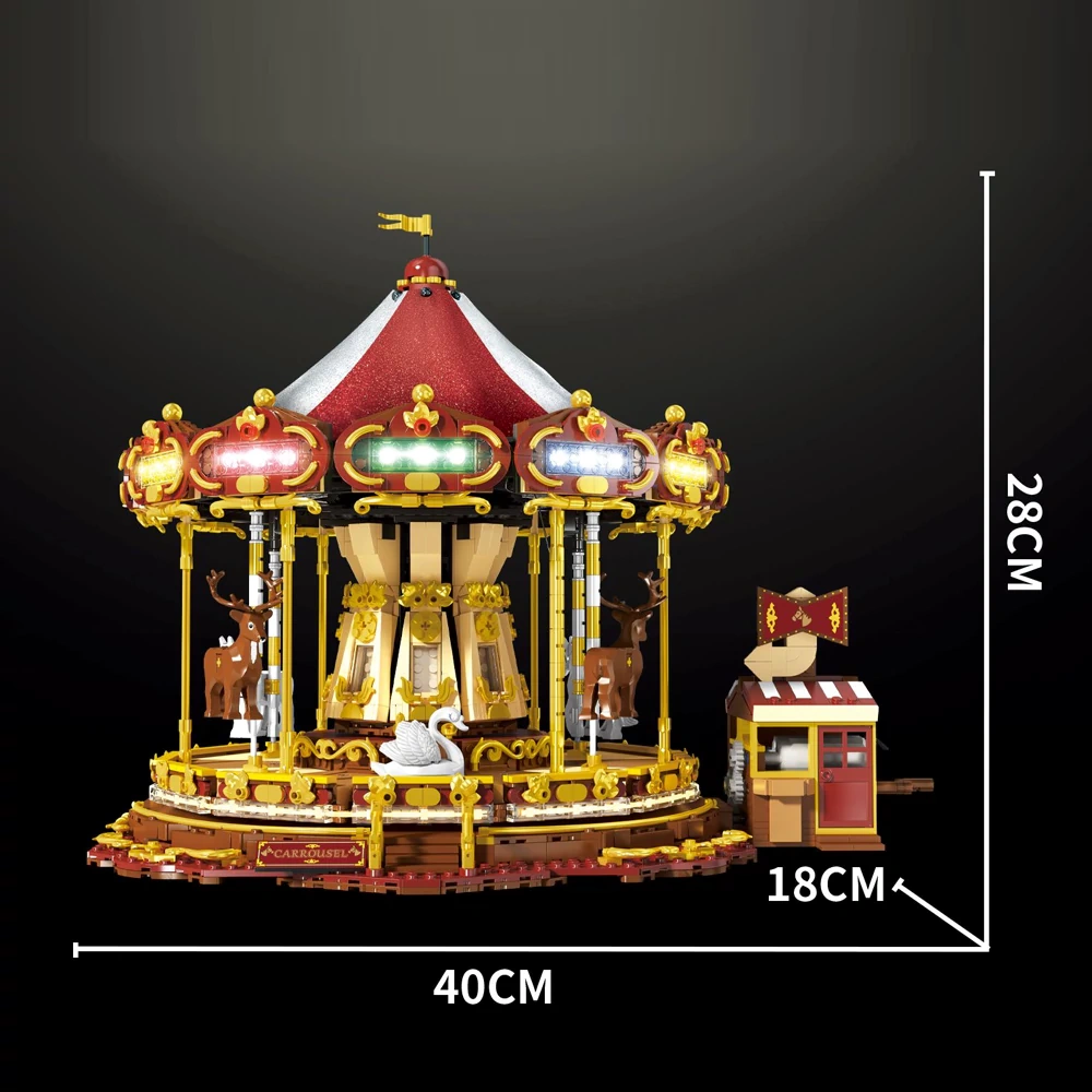 [Pre-sale] DK 80031 Fantasy Carousel Creator Expert