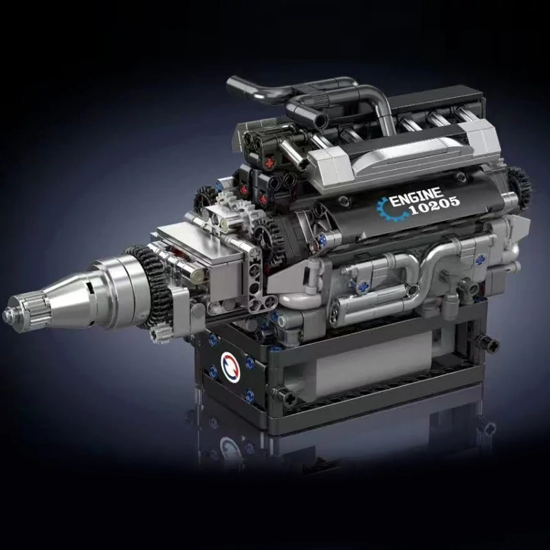 MouldKing 10205 RR LUXURY CAR VI2 ENGINE Technic