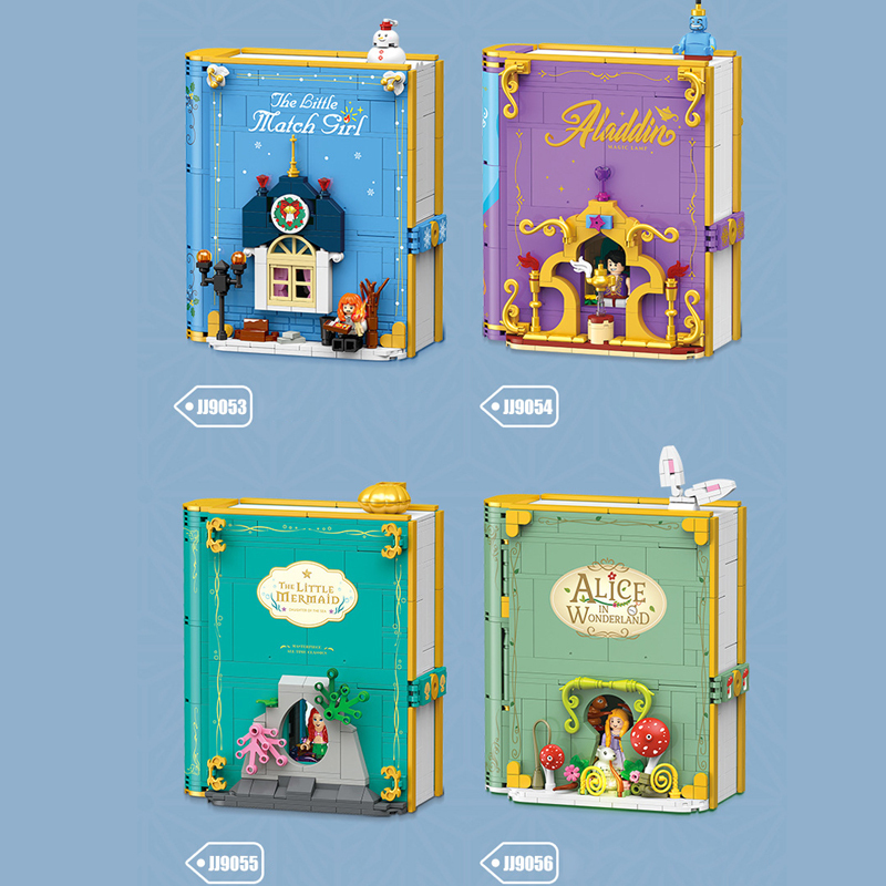 JIESTAR 9053-9056 Three-dimensional fairy tale book Creator Expert