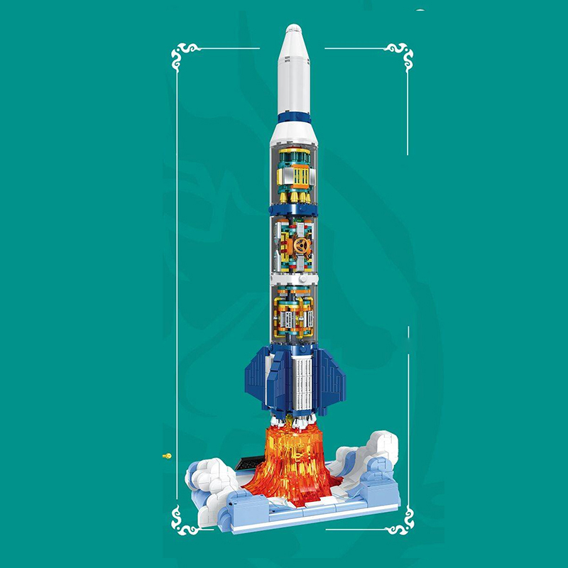 【Pre-Sale】SEMBO 203359 Long March 1 Building Blocks 1670± pcs Bricks Toys Model From China