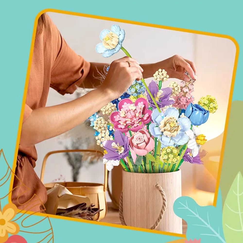 life with flowers 完売 JIESTAR JJ9092 Flowers Fingertip Romance Creator Expert