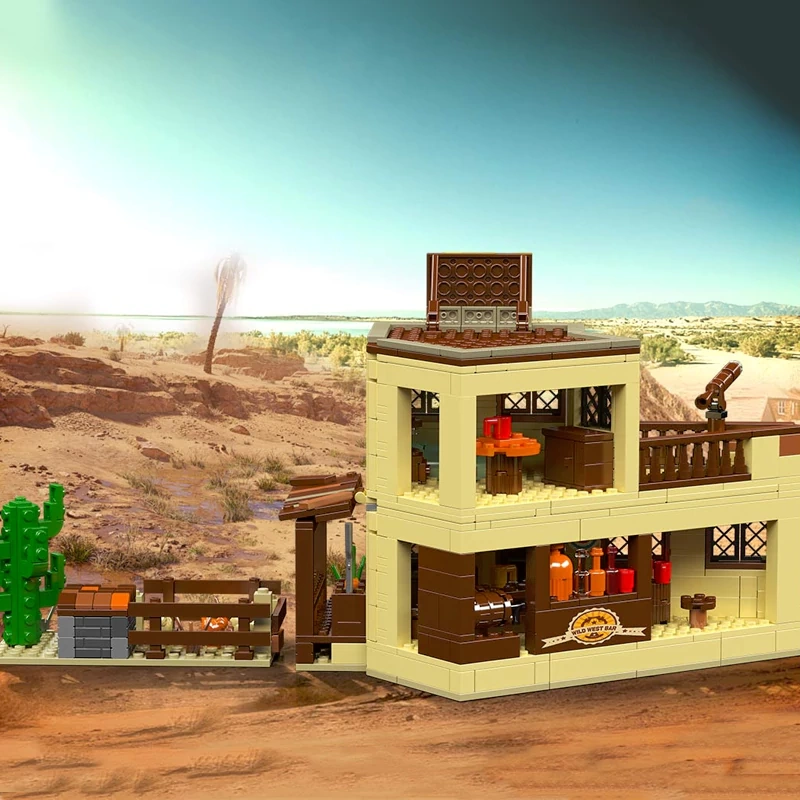 MouldKing 24072 Wild West-Saloon Modular Buildings