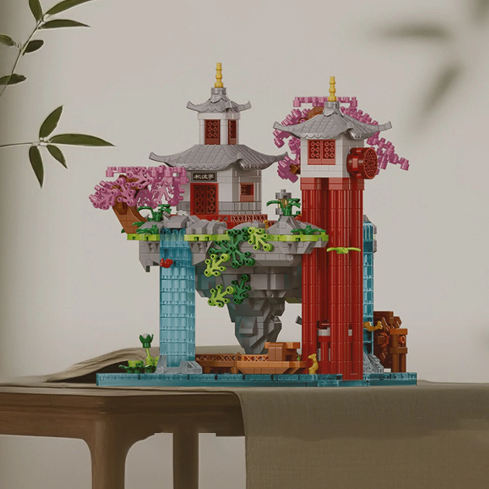 [Mini Micro Bricks] MOYU MY92060 Peach Blossom Paradise Modular Buildings