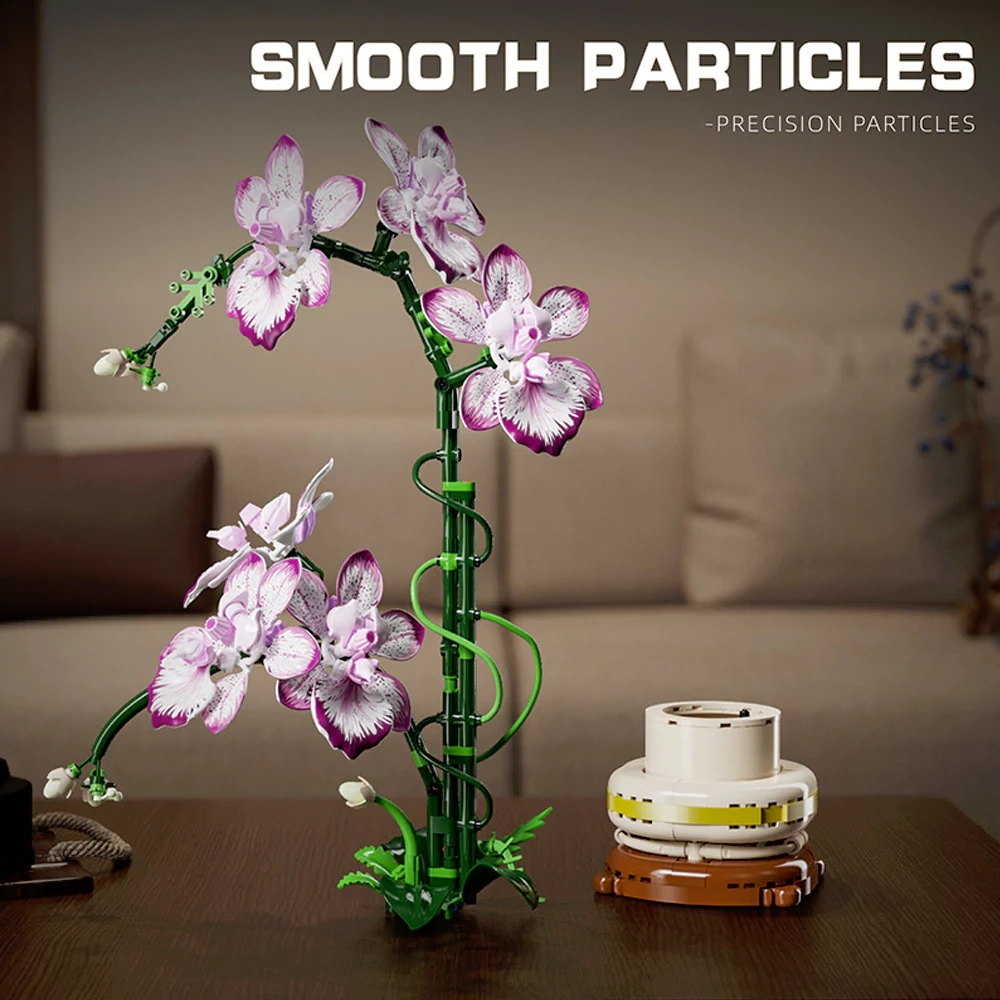 MJI 13114 Cymbidium – Butterfly Orchid LEGO Flower Set