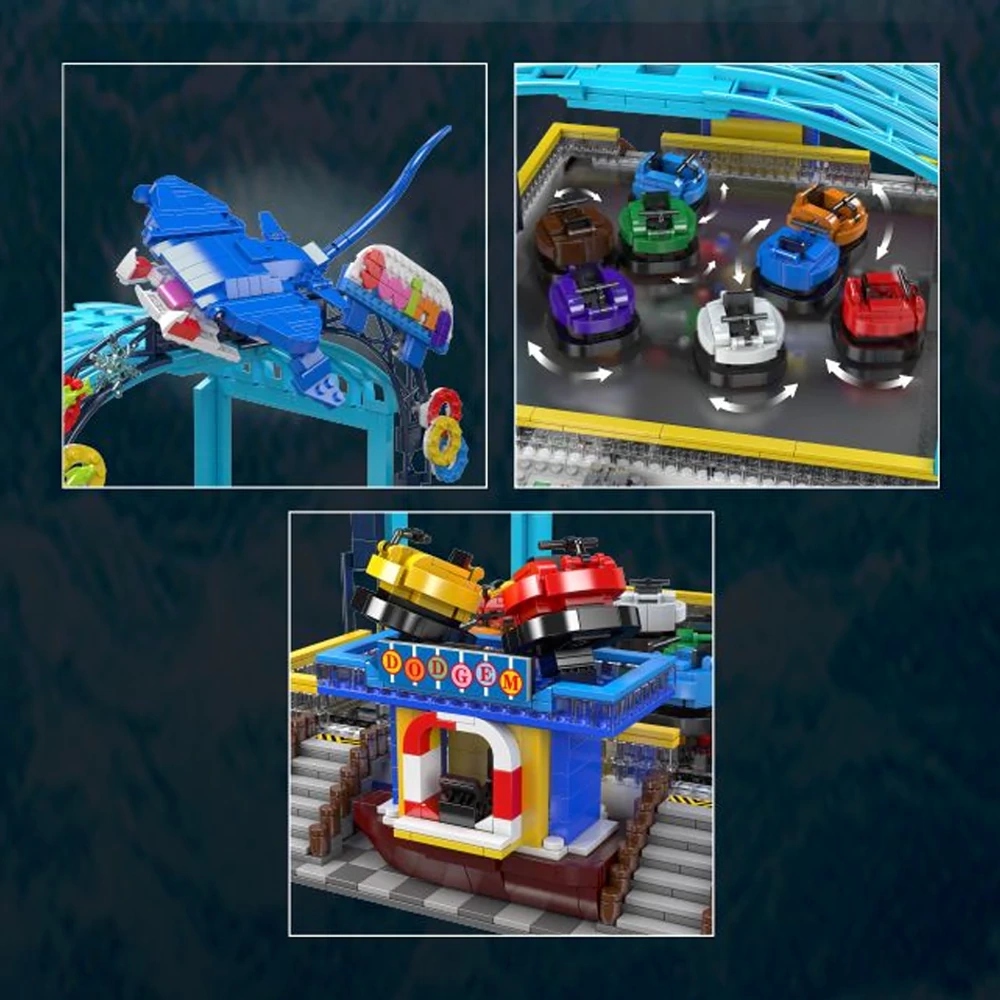 MouldKing 11018 Bumper Boats Creator Expert