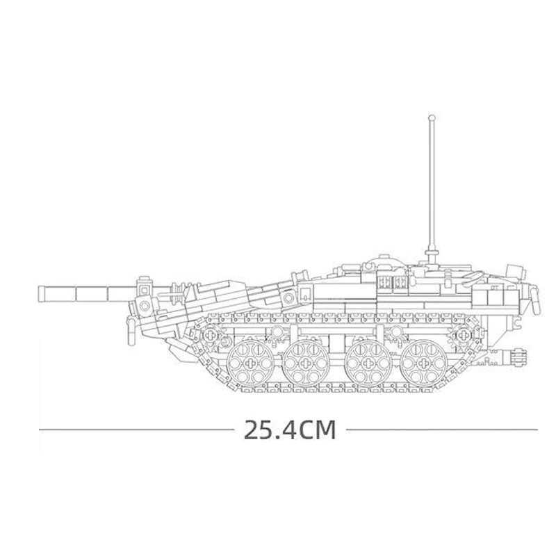 Sluban Tank Series Military