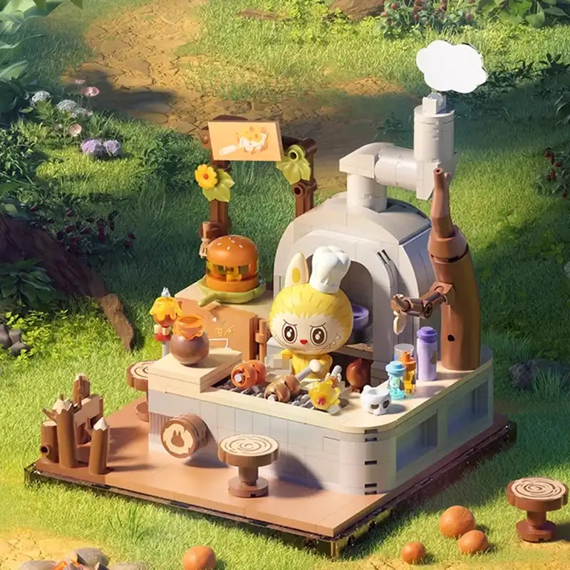 Labubu GENIUS COOK P10007 森の秘密基地 POP MART LABUBU THE MONSTERS FOREST SECRET BASE 2.0 Game