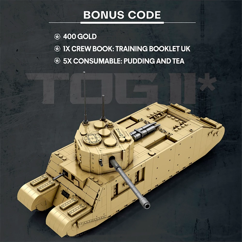 Reobrix 77032 TOG2 World of Tanks Military