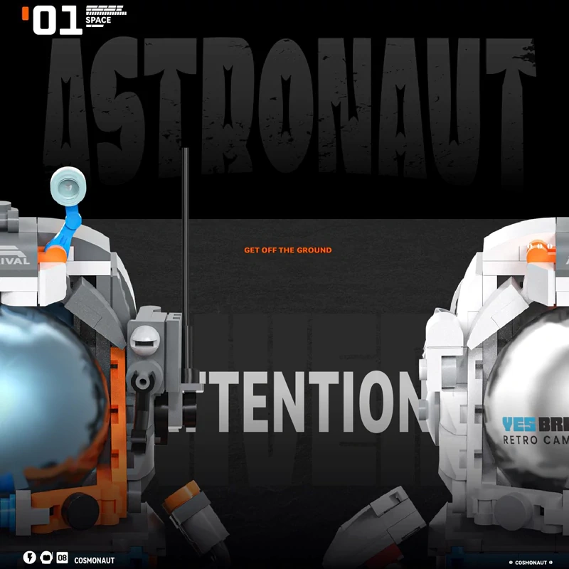 [Mini Micro Bricks] BrickYes 2165 INTERSTELLAR PATHFINDER Creator Expert