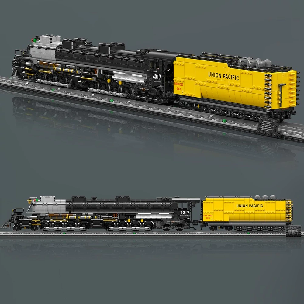 MouldKing 12049 Big Boy 4-8-8-4 Locomotive Train Technic