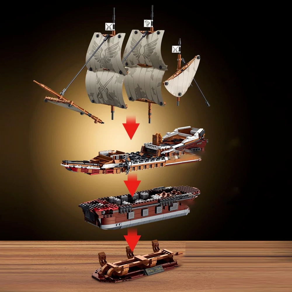 GAOMISI T2147 MAYFLOWER SAILING SERIES Technic