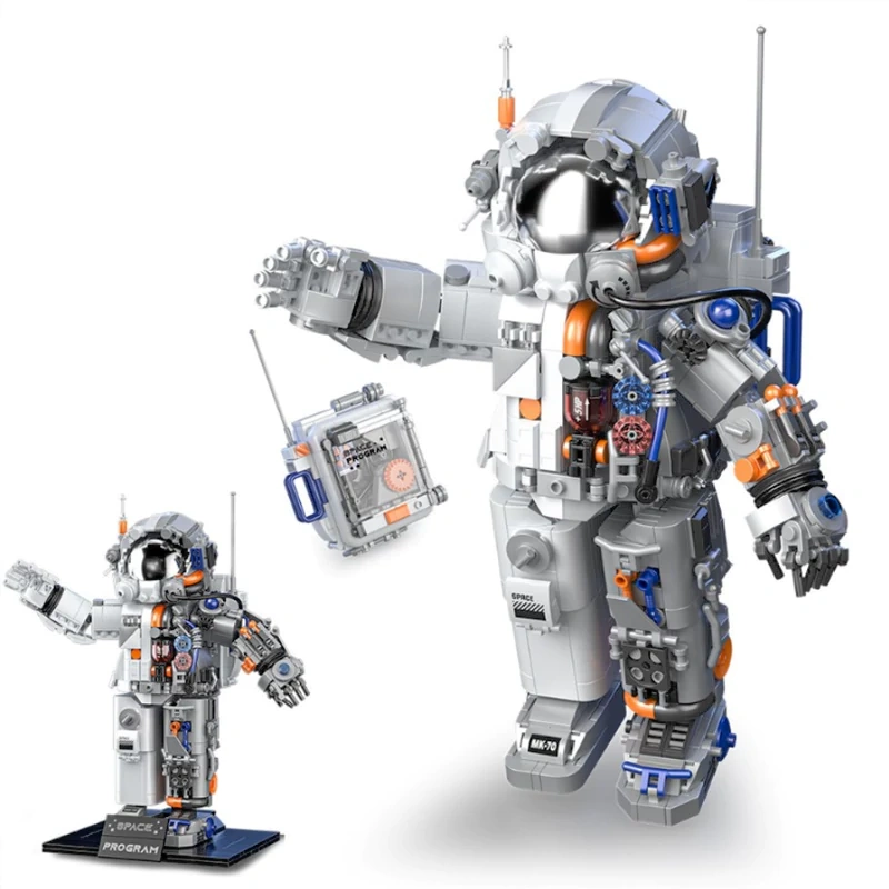 [Mini Micro Bricks] JiQing JQ30004 Mechanical Astronaut Creator Expert