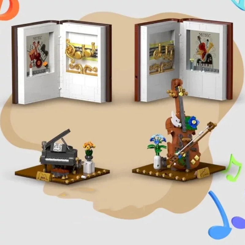 XMORK 028007 MUSICAL INSTRUMENT BOOKEND Creator Expert