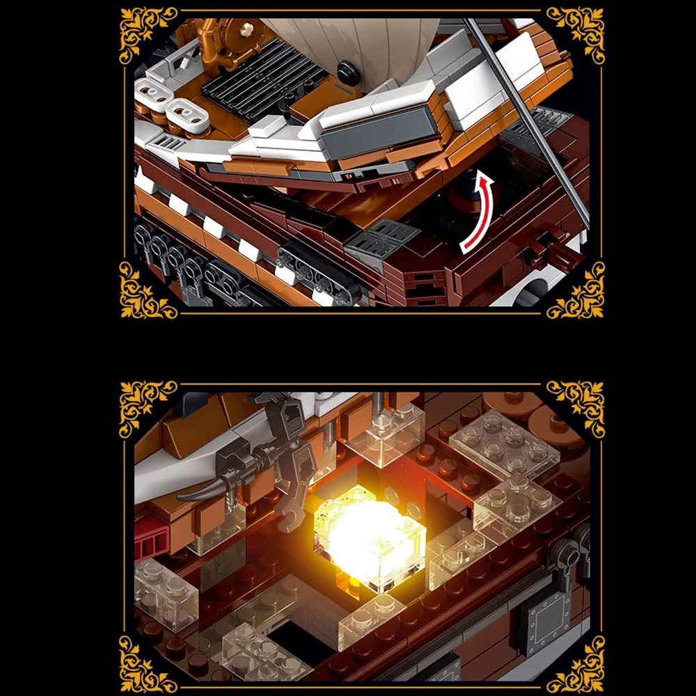 GAOMISI T2147 MAYFLOWER SAILING SERIES Technic