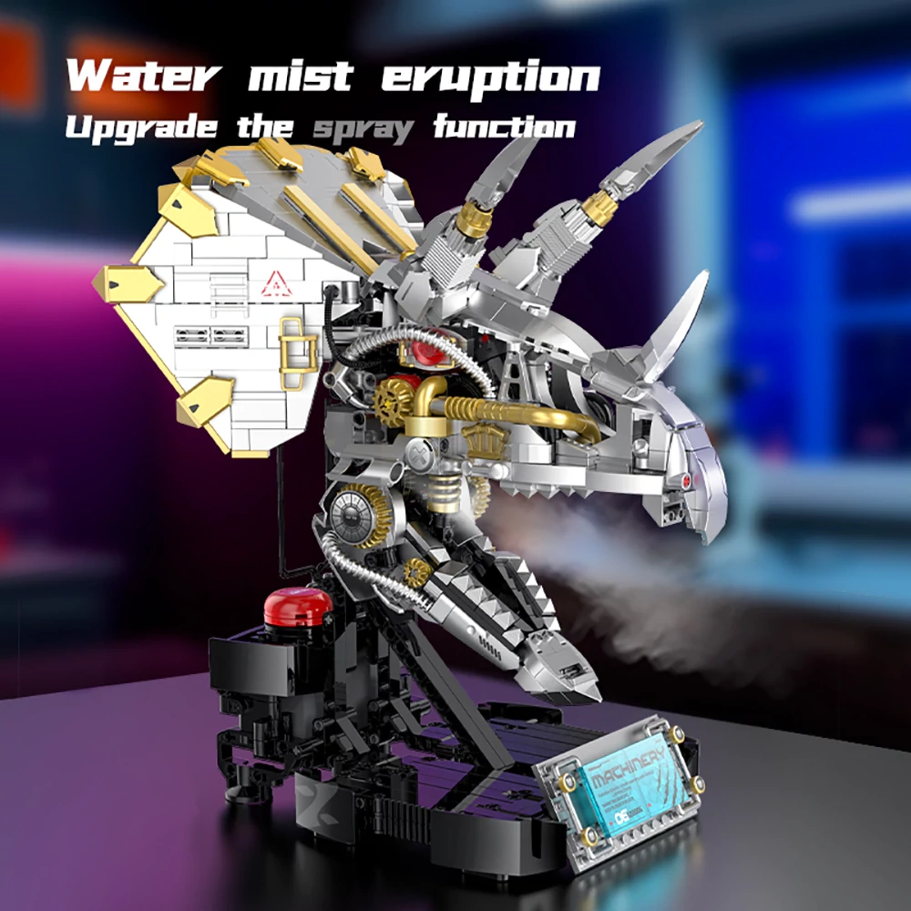 XINZHUAN Mechanical dinosaur skull Monster Dinosaur