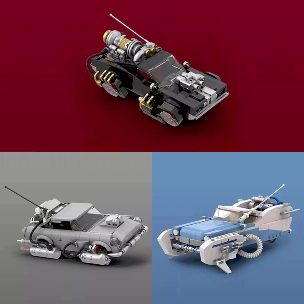 PowerBlock 8-Wide 1:32 Scale Car Technic Model Set