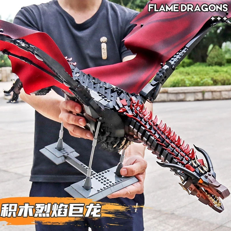 LEGO MOC Super18K K89 Game of Thrones Drogon Building Blocks