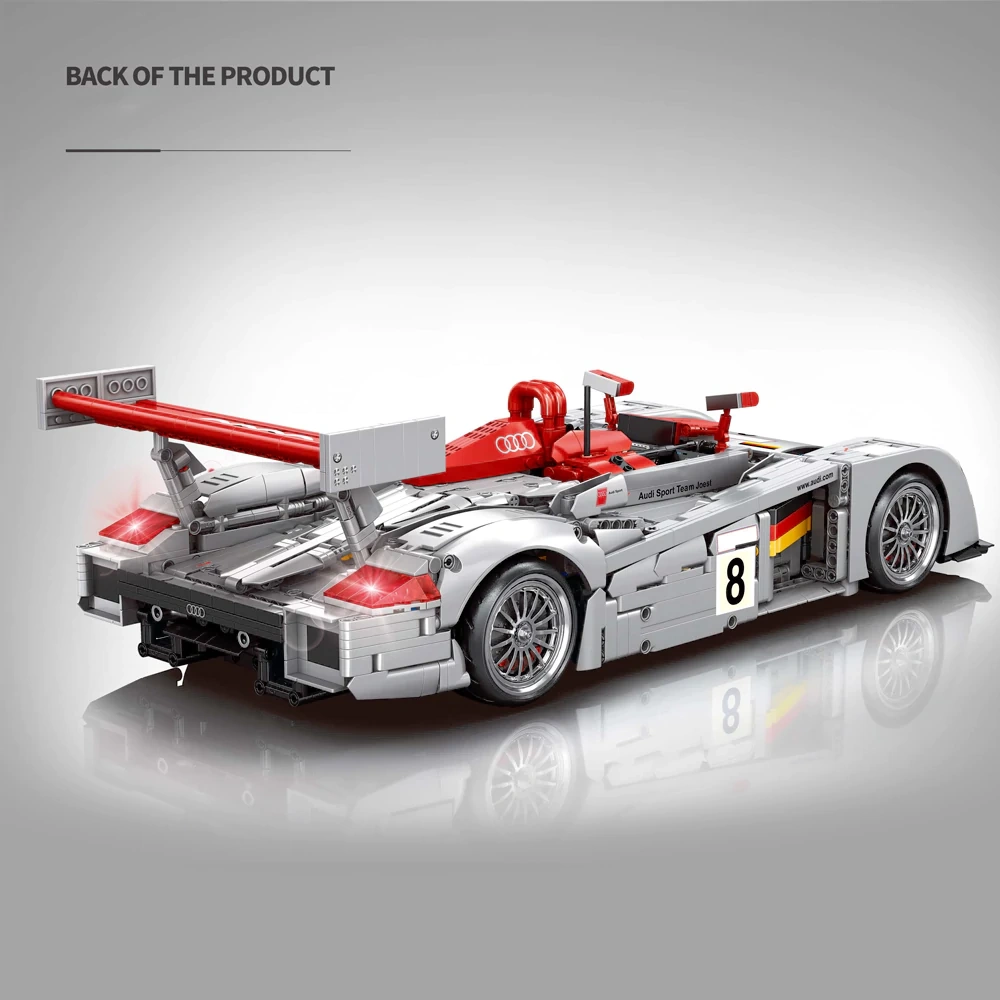 ProBlocks YC-23044 AUDI R8 LM-P 1:10 Technic