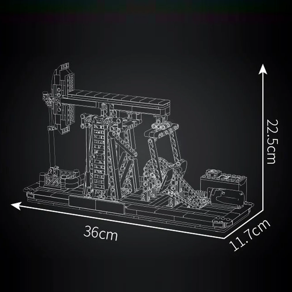 MouldKing 17087 OIL WELL Technic