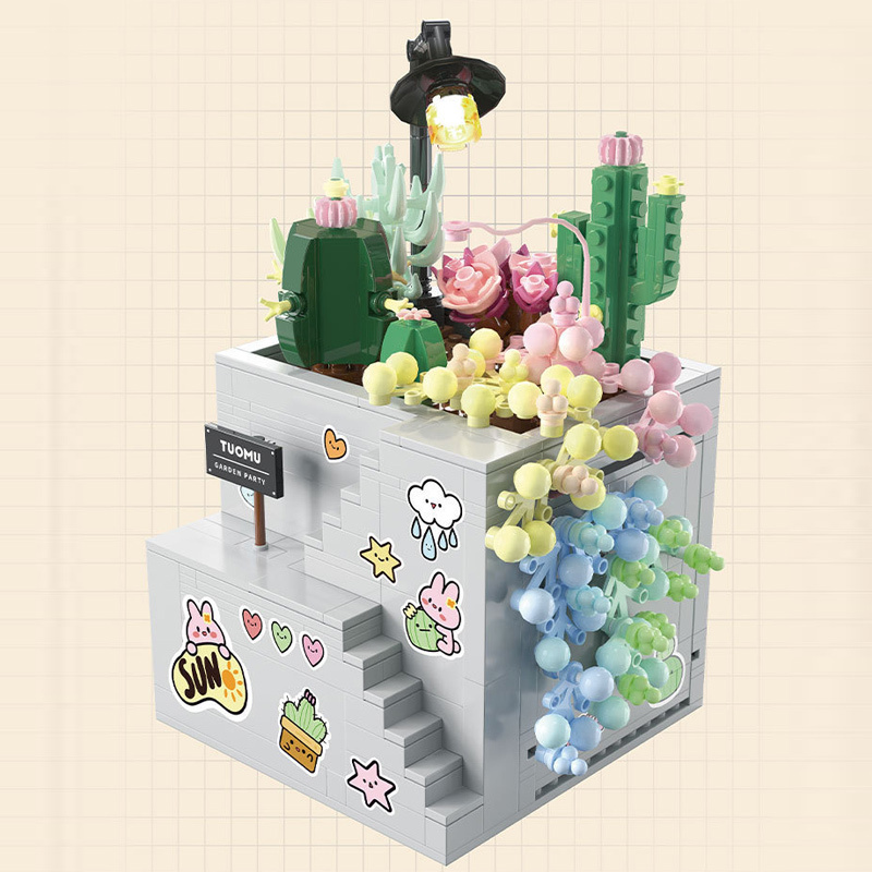 TUOMU T6002 Garden Party: Succulent Storage Box Creator Expert