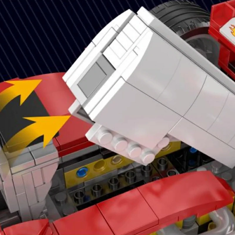 MouldKing 10035 F1 Formula Racing Technic