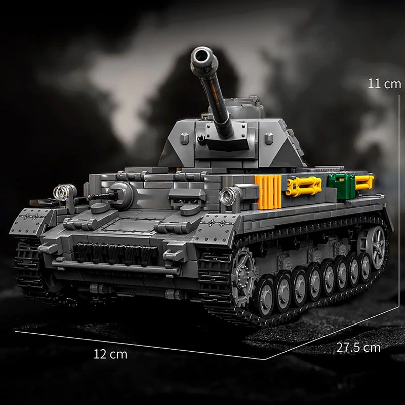 12GO 97003 PZ.KPFW. IV AUSF. F2 Tank Military