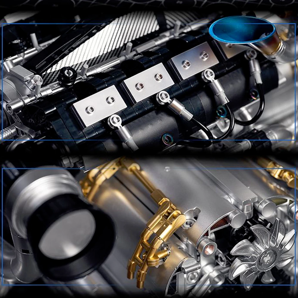 Eikee Y15002 PISTON V8 Engine Technic