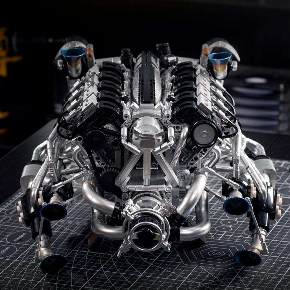 Eikee Y15002 PISTON V8 Engine Technic