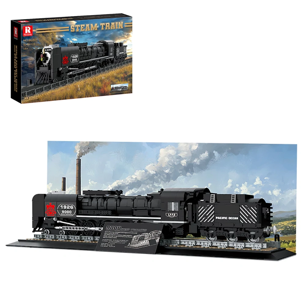 [Pre-sale] Reobrix 66801 STEAM TRAIN Technic