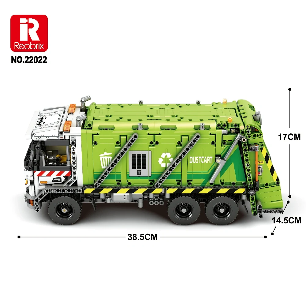 Reobrix 22022 Compressed Garbage Truck Technic Europe Warehouse