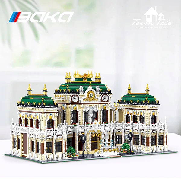 LEGO MOC BAKA 33221 Luxurious Palace Modular Buildings