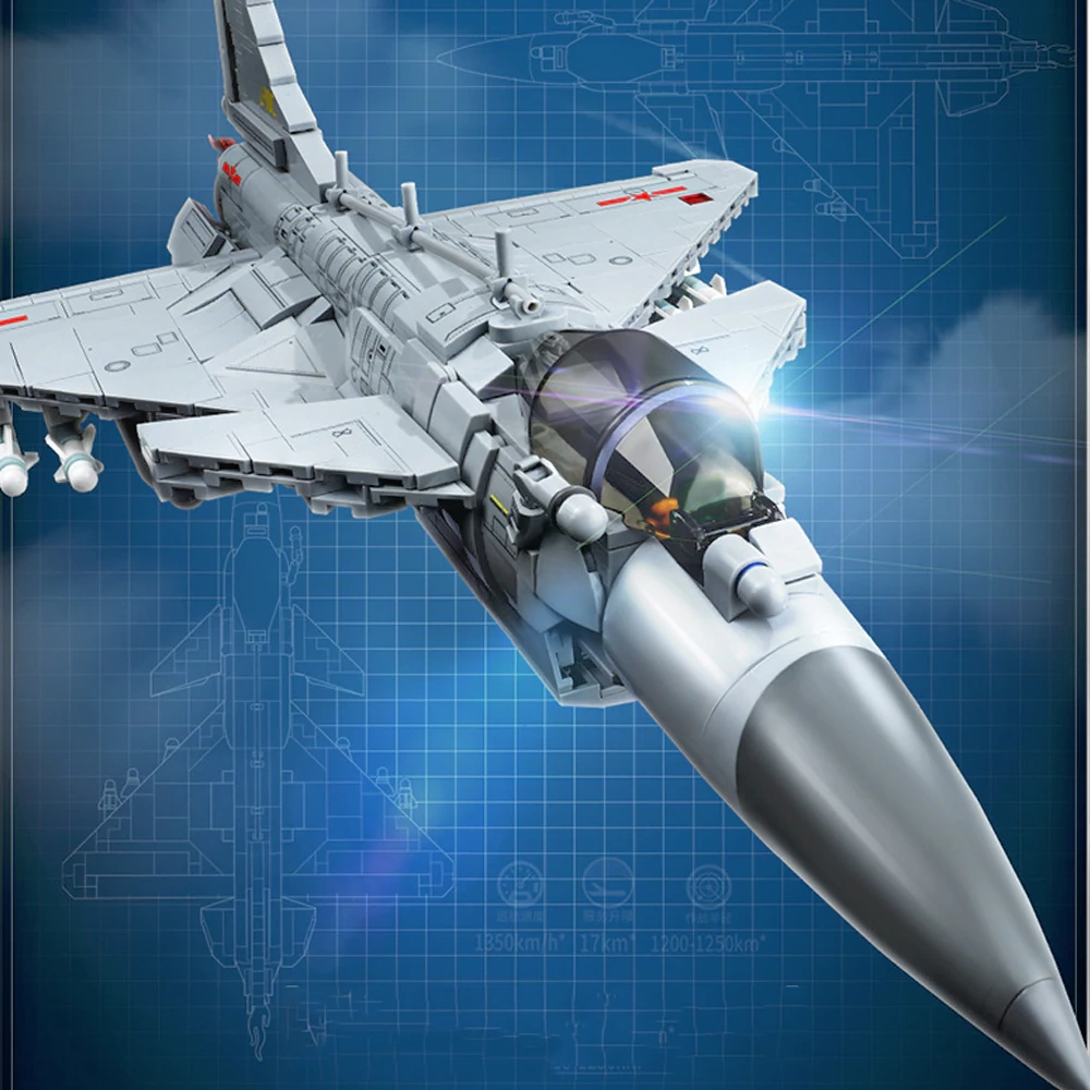 Keeppley 23030 J-10C Fighter Military