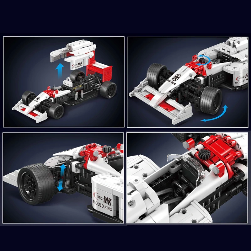 MouldKing 10132 MP414 Formula Racing Car Technic