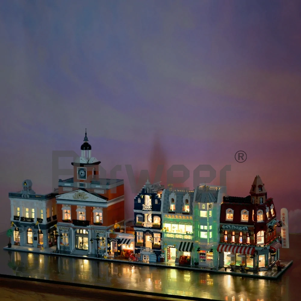 [Mini Micro Bricks] JiQing JQ10004 Bank Modular Buildings