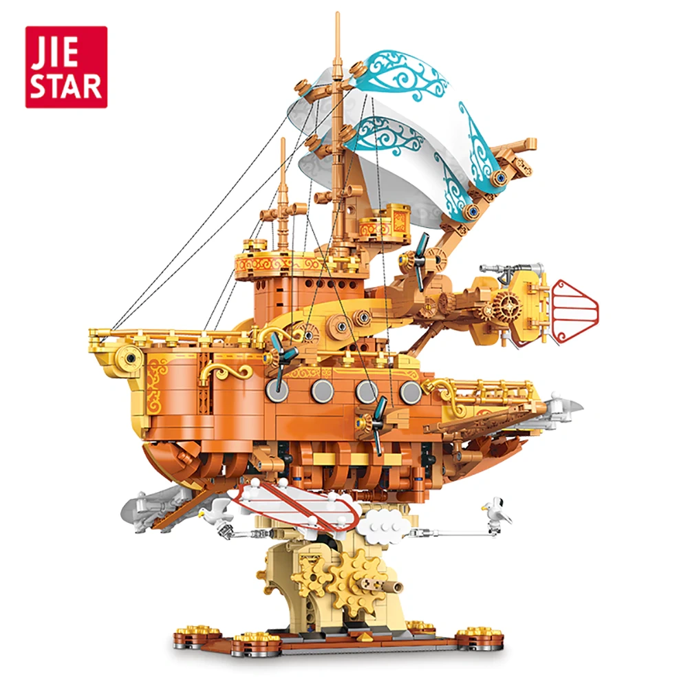 JIESTAR JJ9176 Steam Fantasy Spaceship Technic