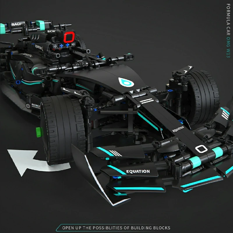 TUOMU T3011 OMG W13 Formula Racing F1 Technic