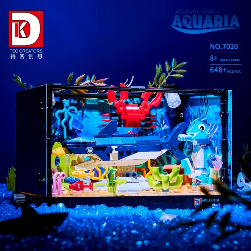 DK 7020 AQUARIUM SERIES SHARK TANK Creator Expert