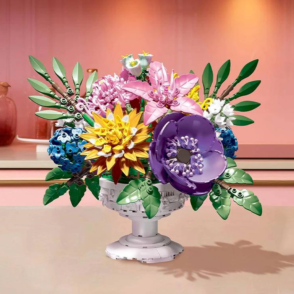 JIESTAR JJ9234 Dream Infused Flower Garden Creator Expert