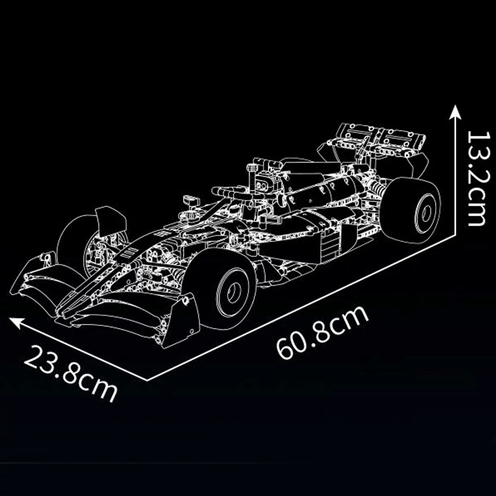 MouldKing 13208 MCL Racing Car Technic
