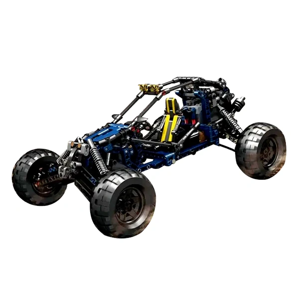 [With Motor] MouldKing 18018S Blue Lightning Buggy Technic
