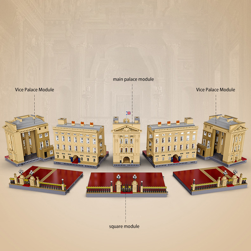 CaDa C61501 MOC City Street Series UK BUCKINGHAM PALACE Building Blocks 5604pcs bricks toys from China.
