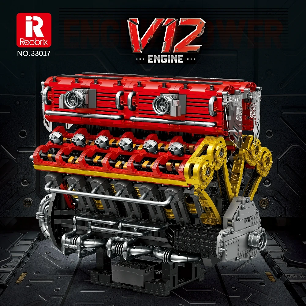 Reobrix 33017 V12 ENGINE Technic