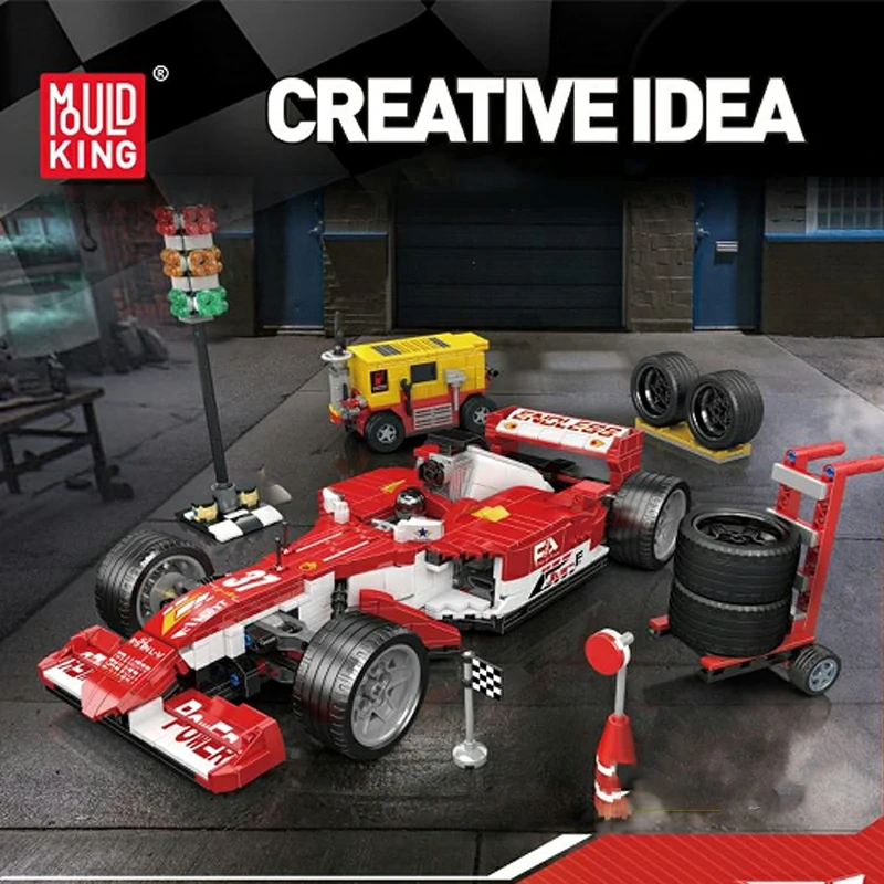 MouldKing 10035 F1 Formula Racing Technic