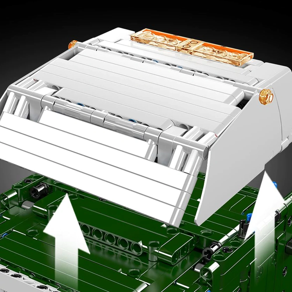 MouldKing 13202 No.K100 Aerodyne Tractor Truck Technic