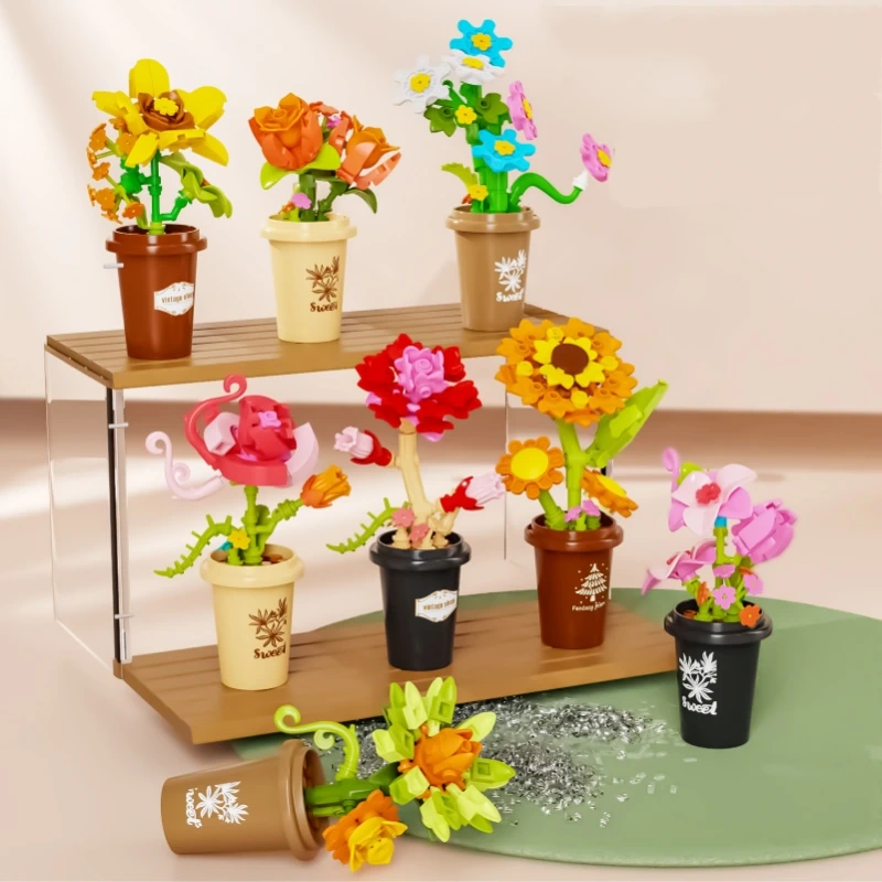 MJI 13033 FLOWER BUCKET FLOWER SERIES Creator Expert