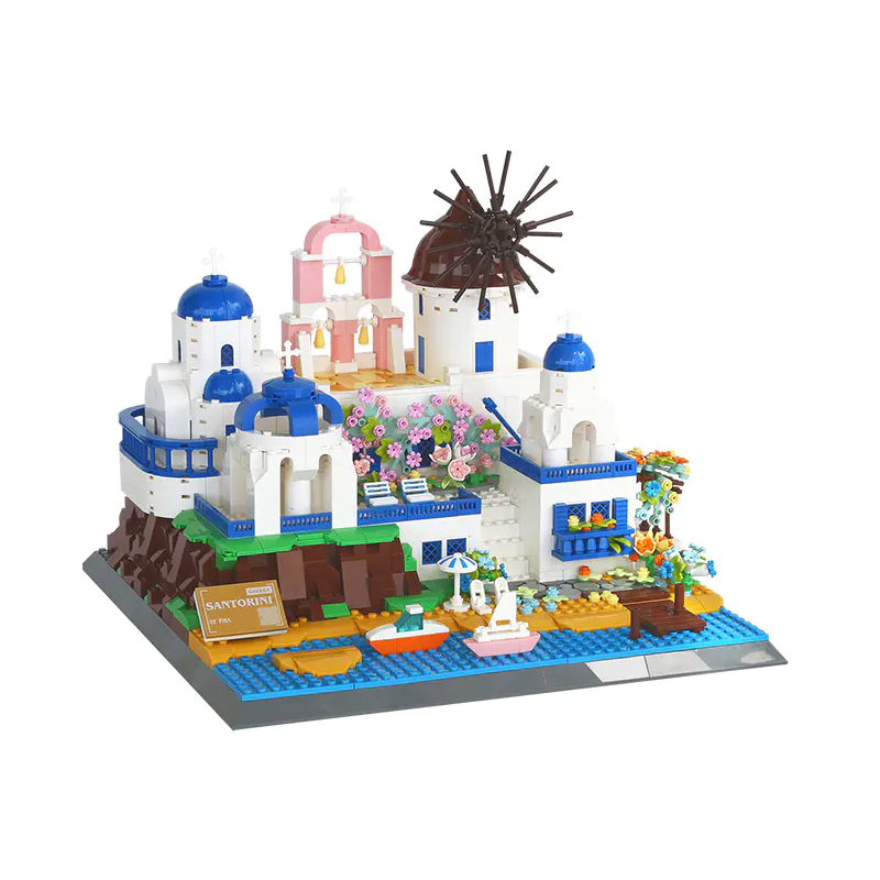 WANGE 6230 Santorini Creator Expert Modular Buildings